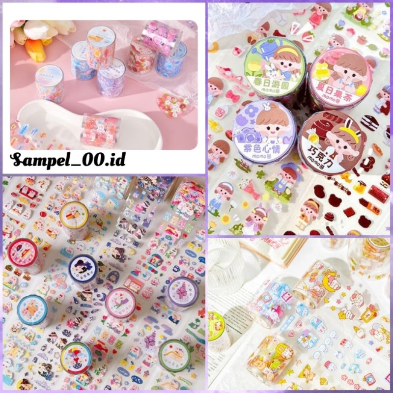 

Sampel sticker DIY motif kartun gadis sticker timbul