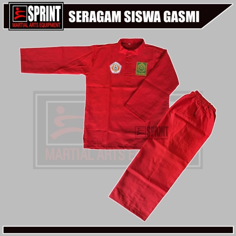 Sakral Gasmi Siswa - Baju Silat Pagar Nusa Gasmi - Seragam Latihan Pemula Gasmi Lirboyo