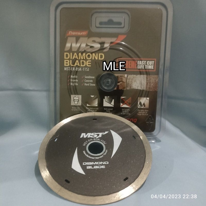 MST DIAMOND BLADE PREMIUM MST-ER-BSK-115J