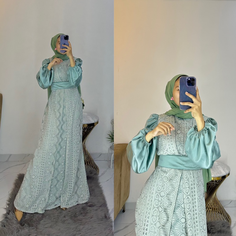 maharani dres semi mermaid