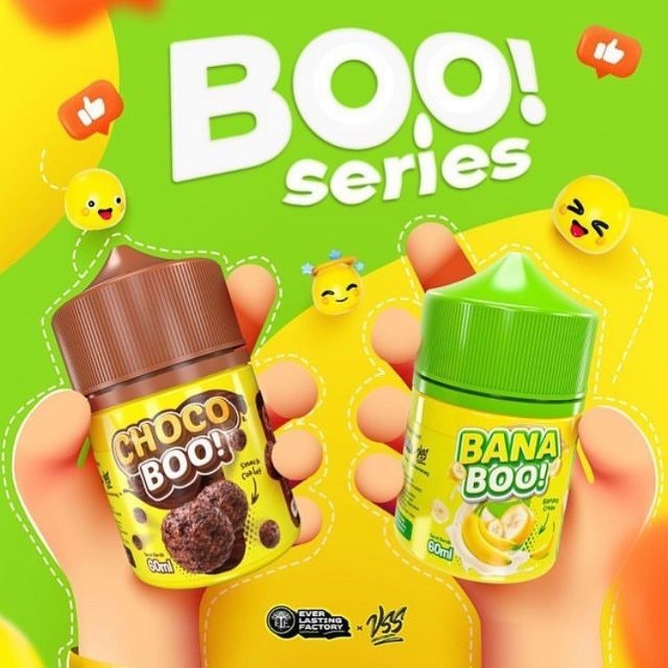 BOO SERIES 60MLI BANA BOO CHOCO BOO - BANA BOO,