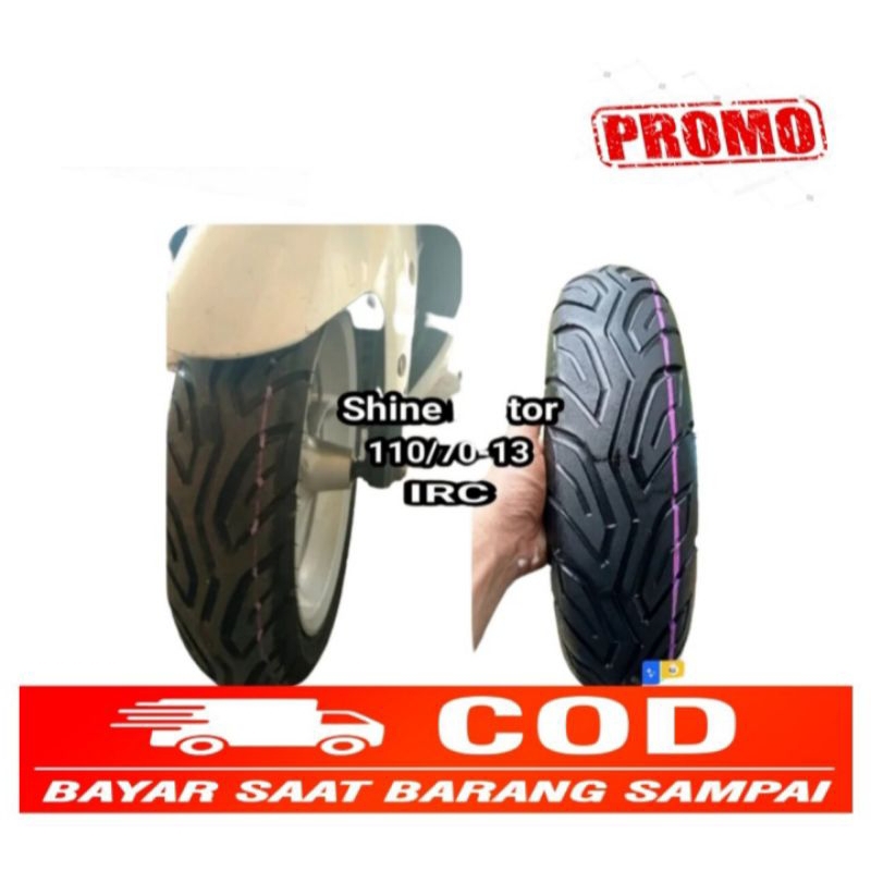 murah!! ban motor nmax depan 110/70-13 tubeless merk irc