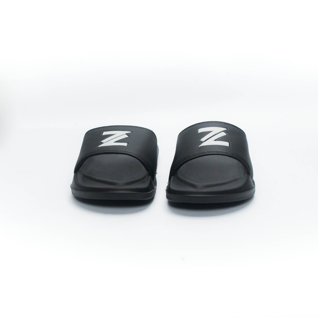 ZASAKA - Sandal Z Twin Black Slide Slip On Pria