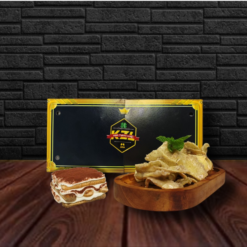 

Keripik KZL / Tiramisu / CEMILAN BANDUNG