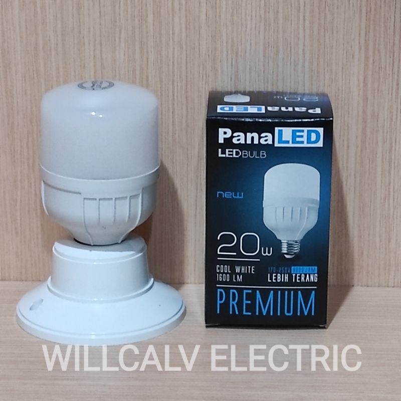 Paket 5 Pc Lampu led PANALED by LUBY 20W cahaya putih E27 / Lampu led kapsul 20W PANALED by LUBY cahaya putih E27