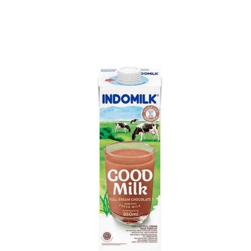 

INDOMILK SUSU CAIR 1000 ml kemasan baru jadi 950 ml