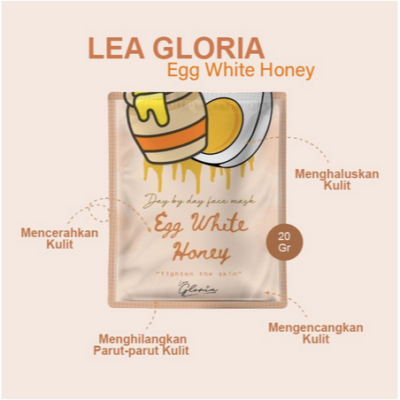 BPOM] LEA GLORIA Masker Bubuk 20gr