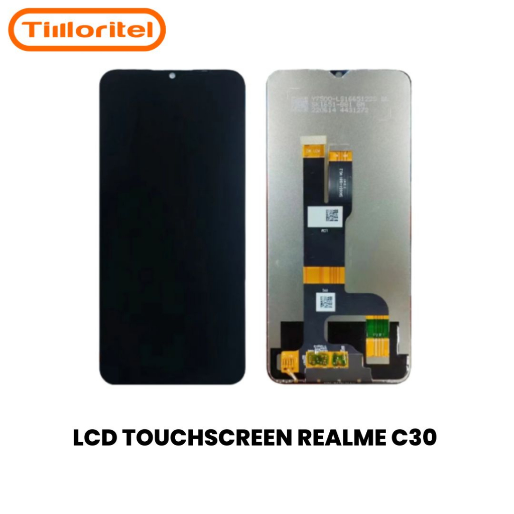 LCD TOUCHSCREEN REALME C30 BLACK