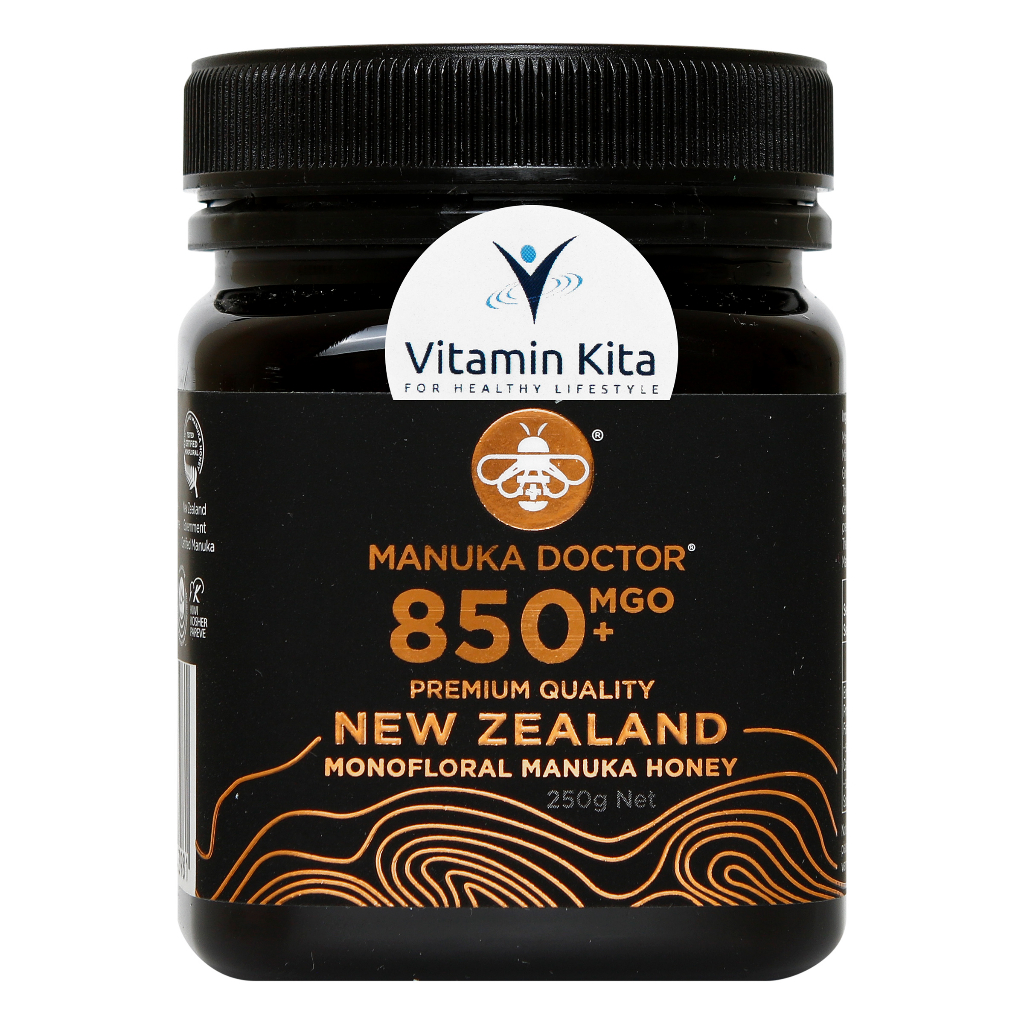 MANUKA DOCTOR MGO 850+ 250GR | meningkatkan imunitas dan sistem pertahanan tubuh | antibakterial tinggi