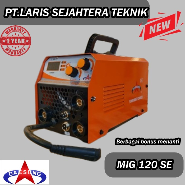 Mesin Las Mig Tig Inverter Listrik Tanpa Gas Mig 120 Se