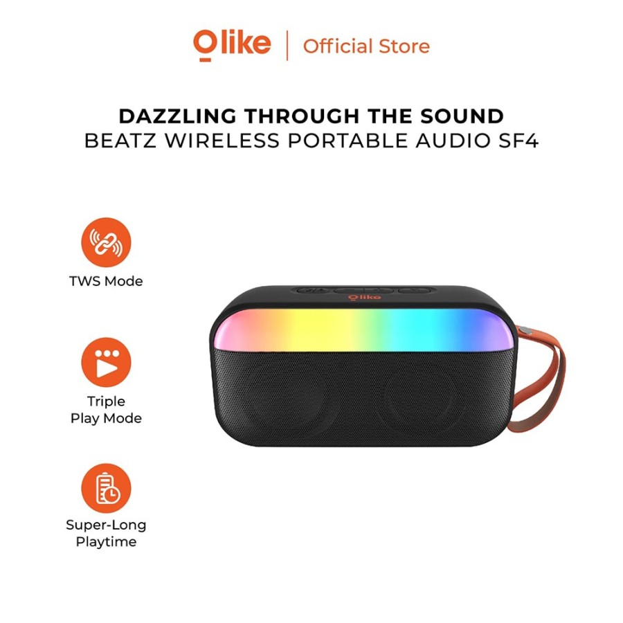 Olike SF4 TWS Wireless Bluetooth Speaker Portable - Garansi Resmi