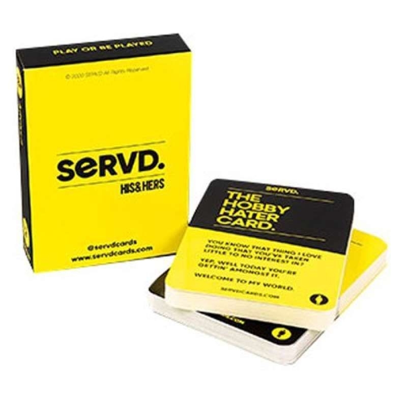 SERVD. Card - cards game - board game