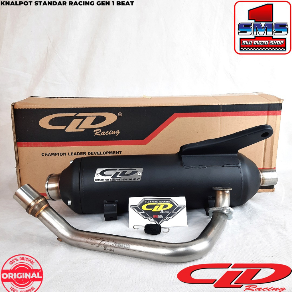Knalpot Kenalpot Original CLD Standar Racing Gen 1 Beat Beat Karbu Beat FI Scoopy Karbu Scoopy FI