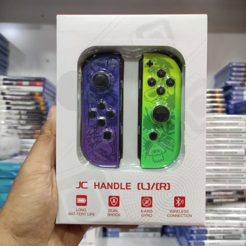 Joycon Joy Con Pad Nintendo Switch Splatoon Edition Third Party