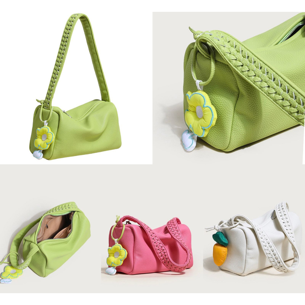 Tas Kulit Selempang  bahu Wanita Cewek ringan bahan Bag FT70 ukuran size 24 x 11 x 13 cm