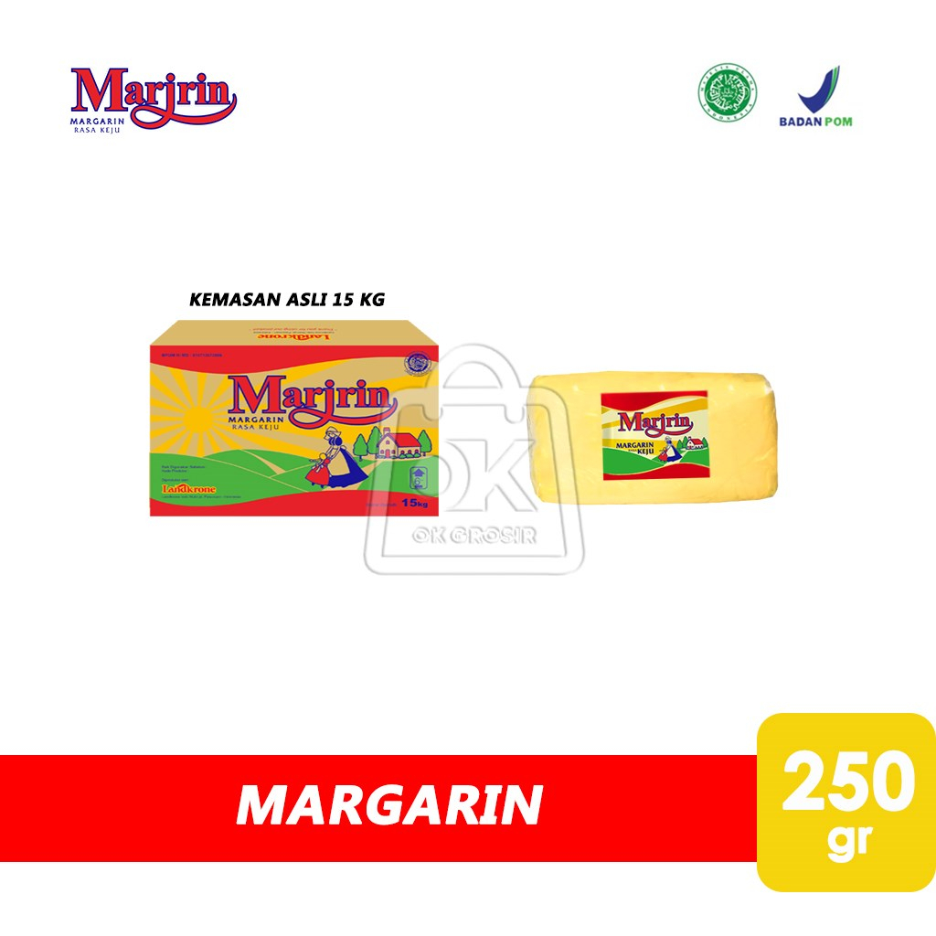 

Margarin Rasa Keju MARJRIN / Cheese Margarine (250 gr)