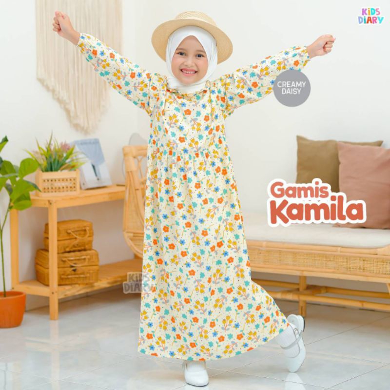 OLD Baju Gamis Muslim Anak Gamis Kamila / Baju Gamis Anak Baju Lebaran