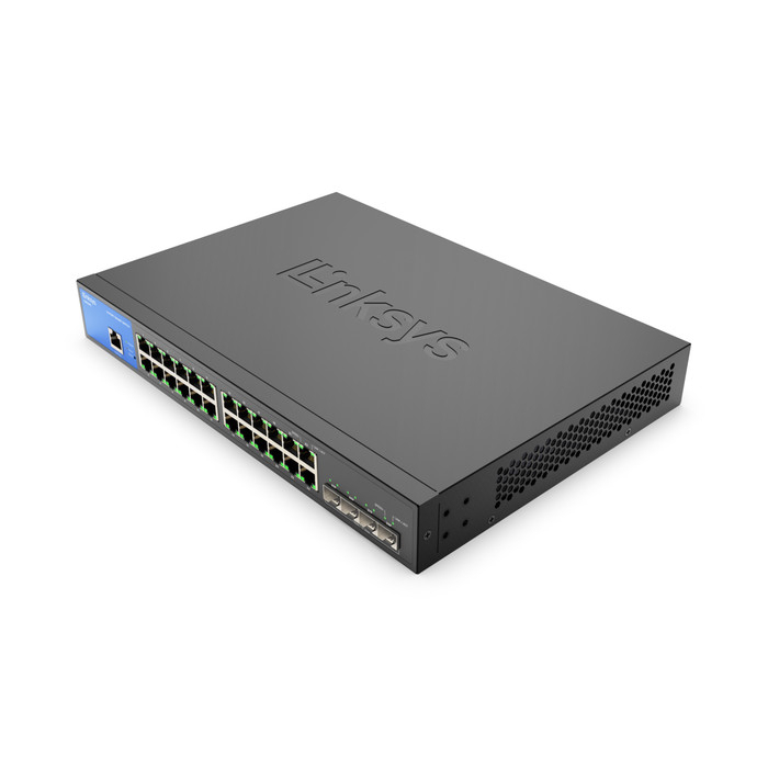 Linksys LGS328C 24-Port Gigabit with 10G SFP+ Managed Switch