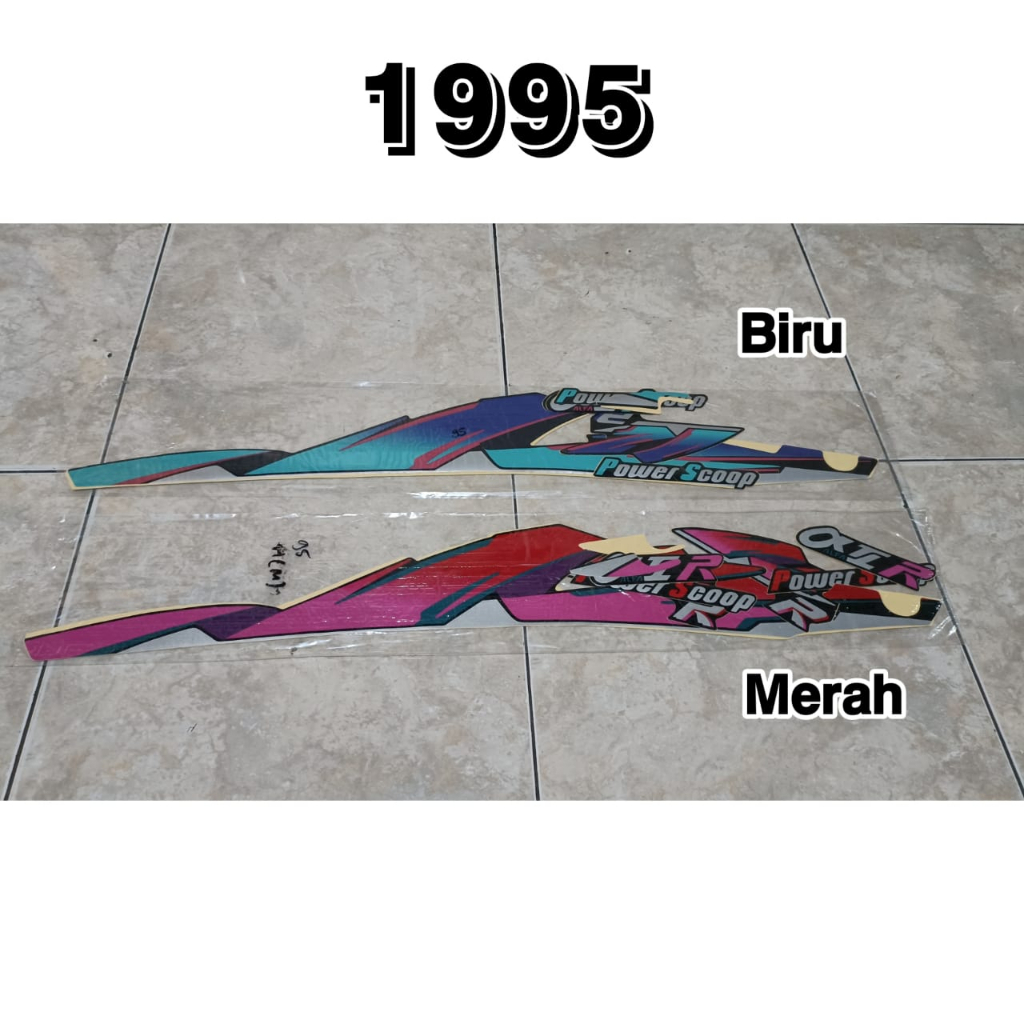 Striping stiker yamaha alfa 1995