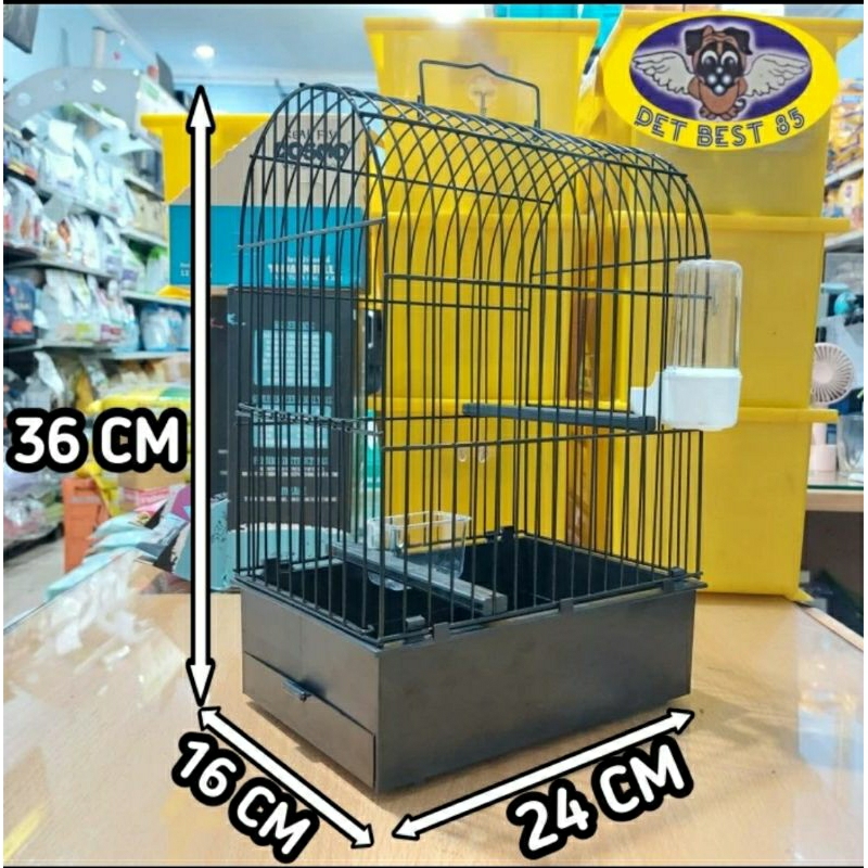 York Cage 2gr Art 019 Show Cage York Canaries/Finch Import Italy 2gr