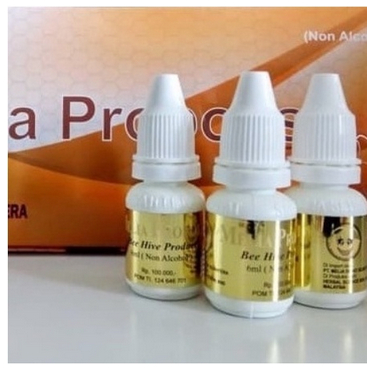 Propolis Melia Sehat Sejahtera Original 6ml 1 box isi 7 botol | Melia Propolis dijamin asli ( Izin P