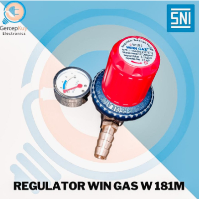 Regulator Gas LPG / Kompor Tekanan Tinggi Winn Gas W181M Original