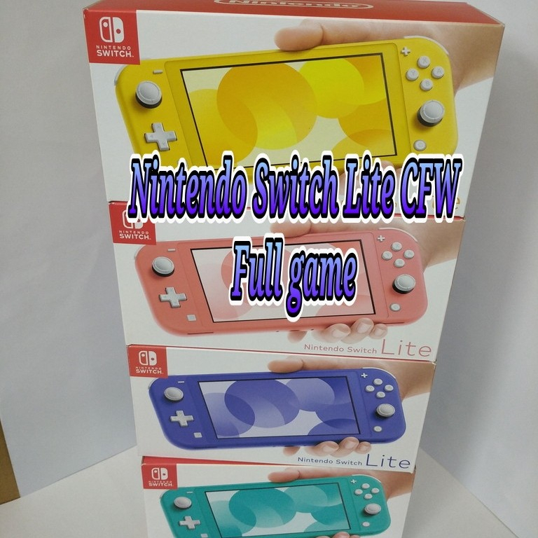 Nintendo Switch Lite Console CFW Full Game