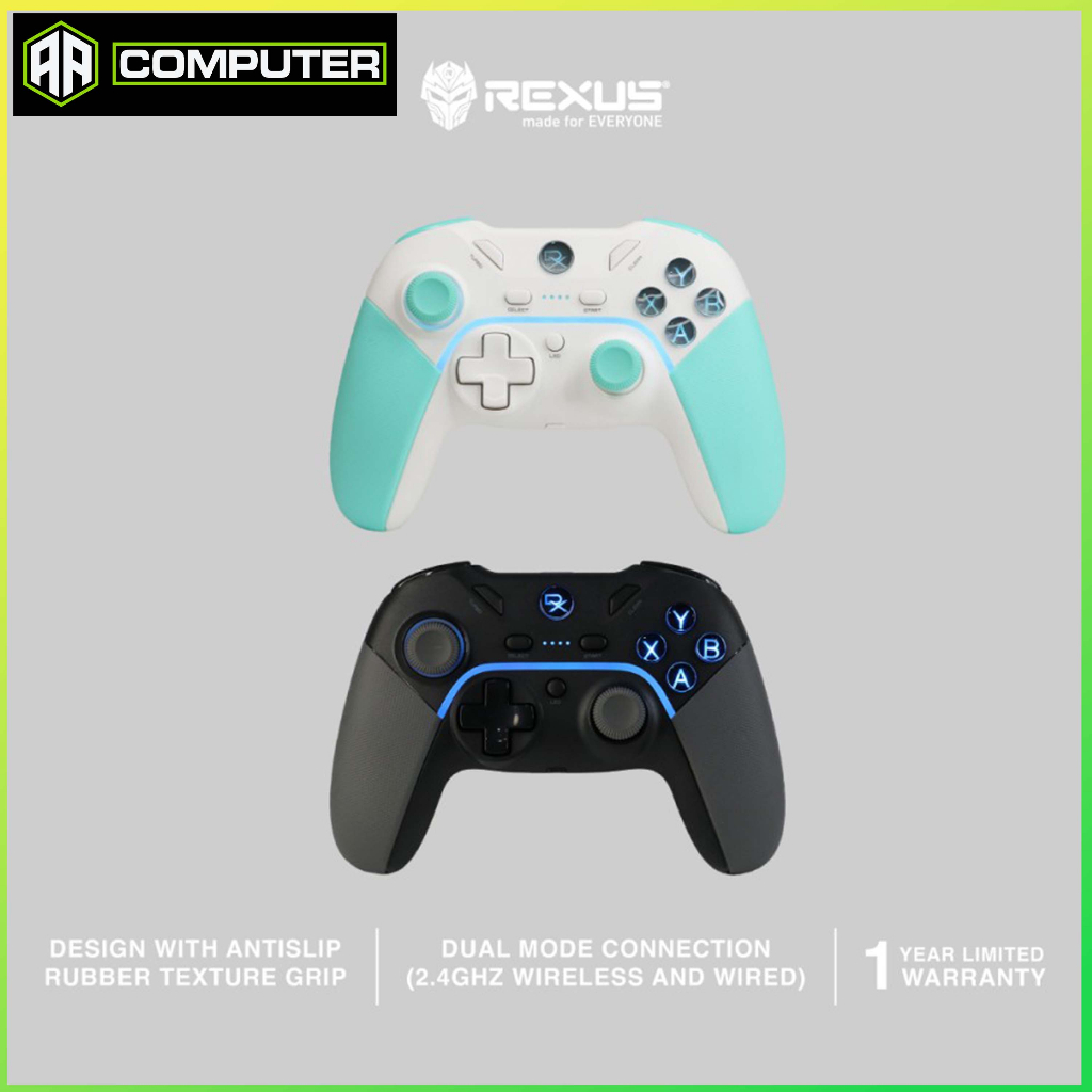 GAMEPAD REXUS DAXA GP WIRELESS ASTERIA AX1 - BLACK