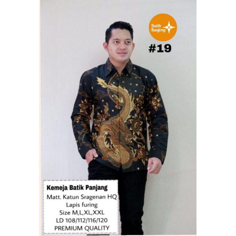 BATIK NAGA PANJANG PRIA