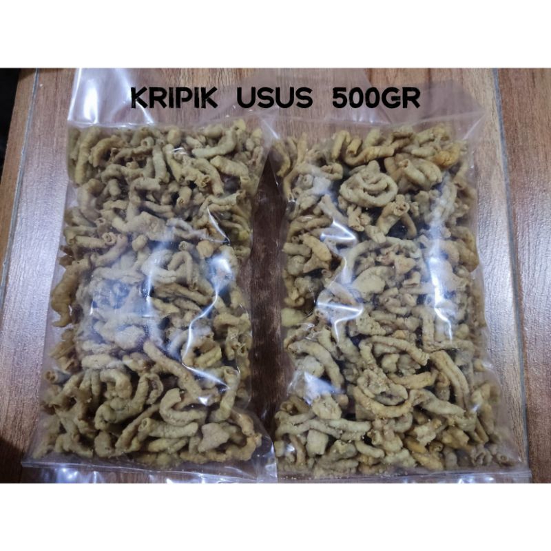 

Kripik Usus Grade A 500gr