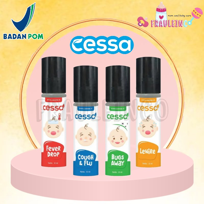 Cessa Essential Oil / Aromaterapi Bayi - Pereda Batuk | Penurun Demam