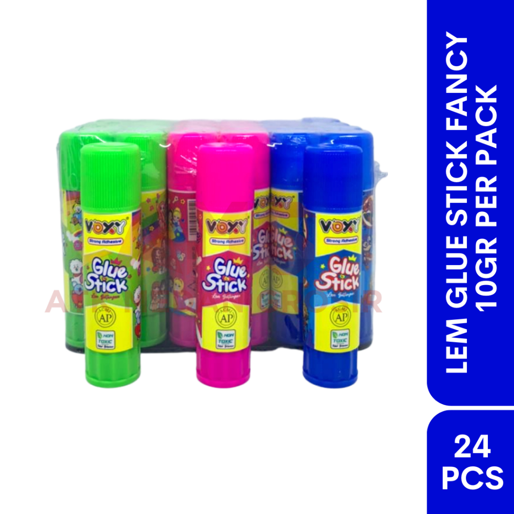 

LEM GLUE STICK PUTAR BONEKA HARGA PER PACK ISI 24 PCS