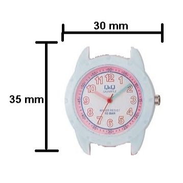 SALE Jam Tangan Anak Lucu Colorful Rubber Analog Original Q&amp;Q QNQ QQ VR97 VR97J Series