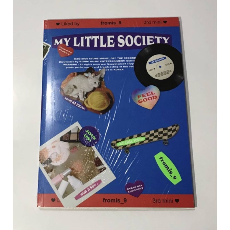 [READY STOCK] FROMIS_9 - MY LITTLE SOCIETY (3rd Mini Album) (FROMIS 9 / FROMIS9)