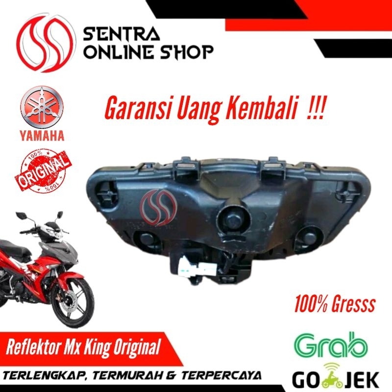 Reflektor lampu depan jupiter mx king Led orisinil