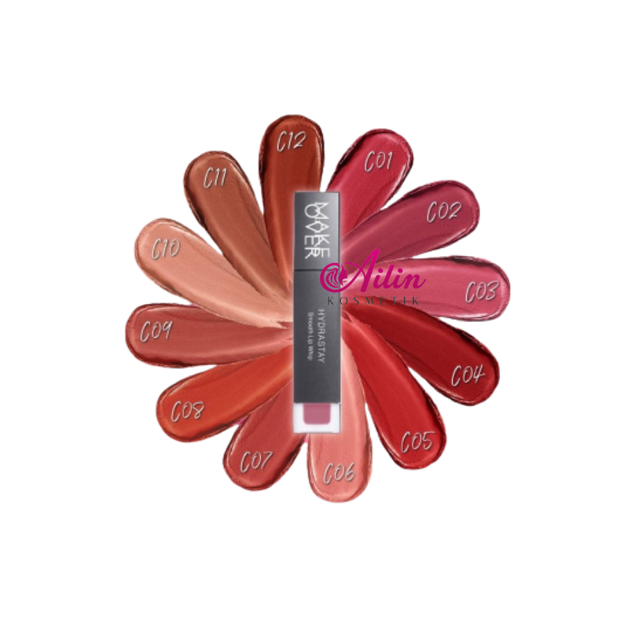 MAKE OVER Hydrastay Smooth Lip Whip | Lip Cream Matte BY AILIN