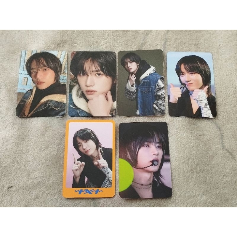 [BUNDLE] TXT OFFICIAL PHOTOCARD DICON MINI 102 BEOMGYU TAEHYUN HUENINGKAI