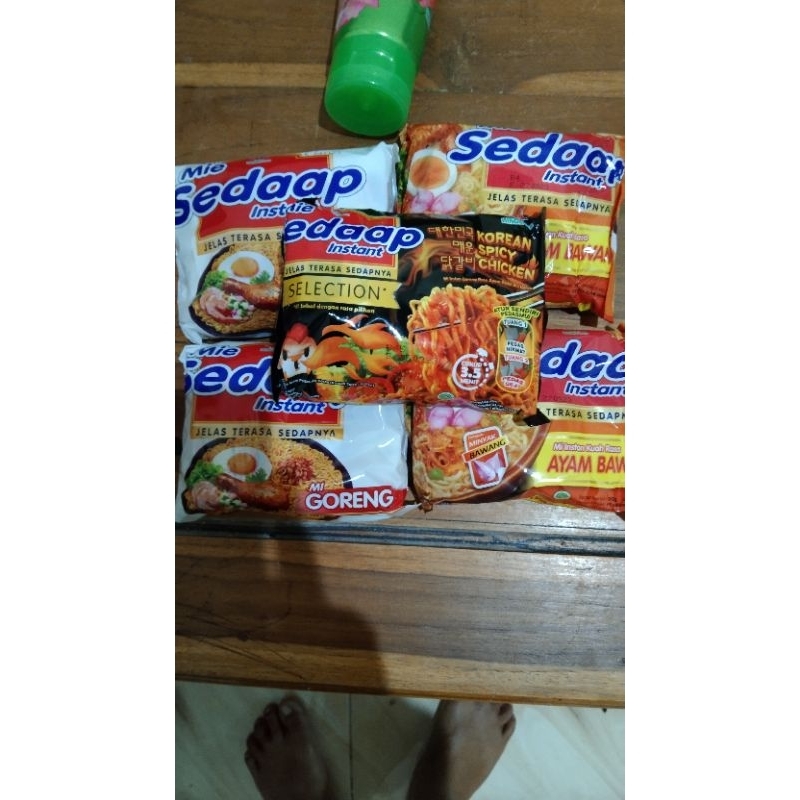 

mie sedap sesuai stok