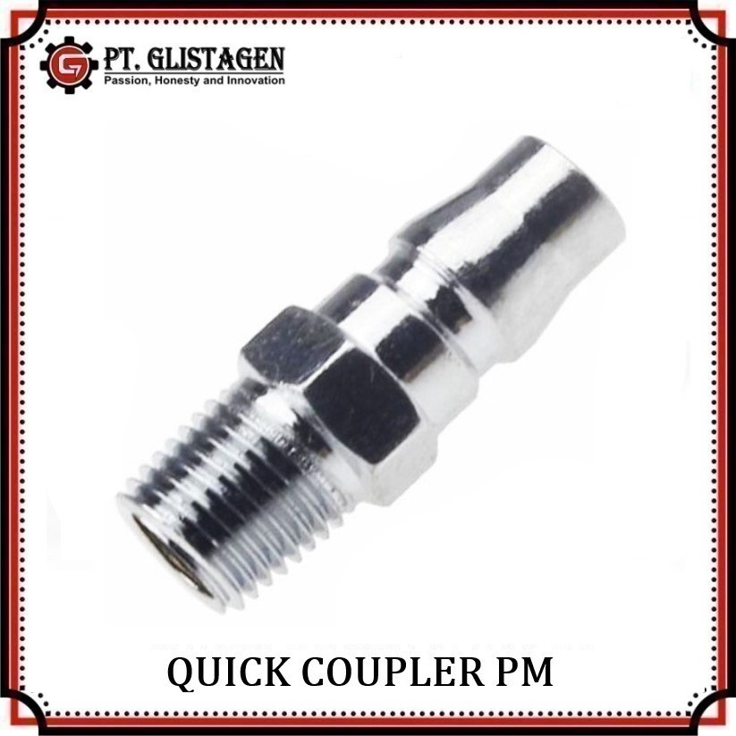 Quick Coupler PM ( 20,30,40 ) Sambungan Selang Kompresor Recoil Cuk PM