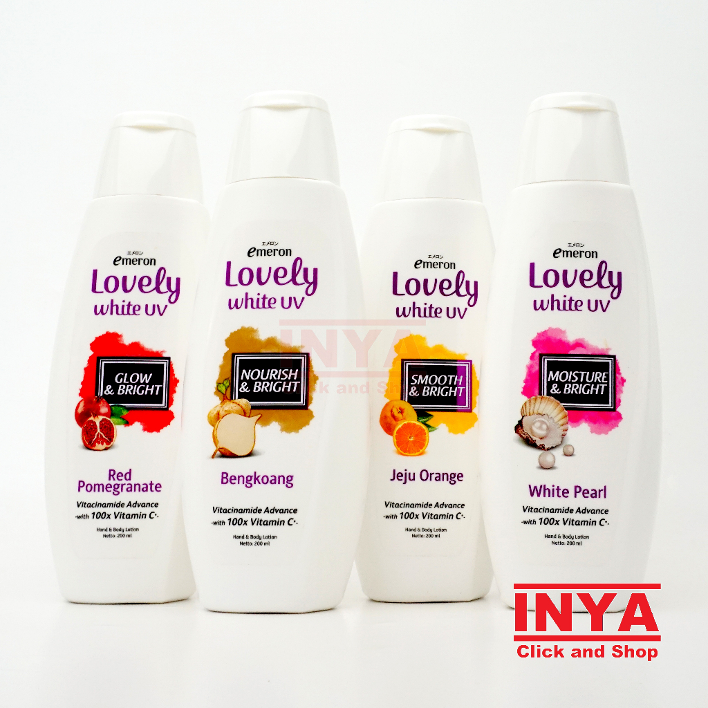 Emeron Lovely White UV &amp; Naturals - Hand Body Lotion