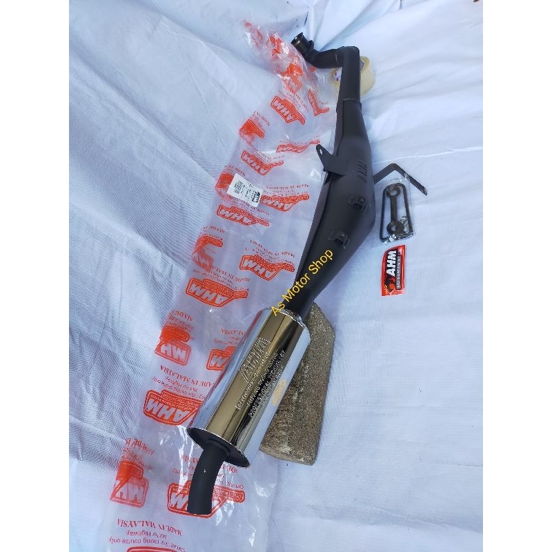 KNALPOT AHM ORI MALAYSIA FIZ FIZR SATRIA 2TAK SATRIA HIU