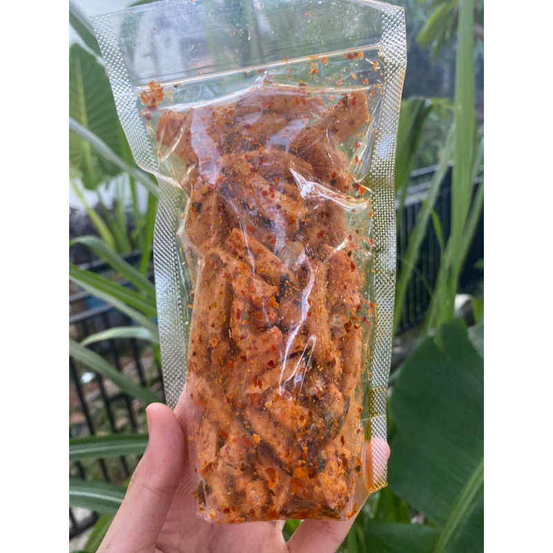 

Basreng Pedas Daun Jeruk Murah 100gr Cemilan Baso Goreng Viral