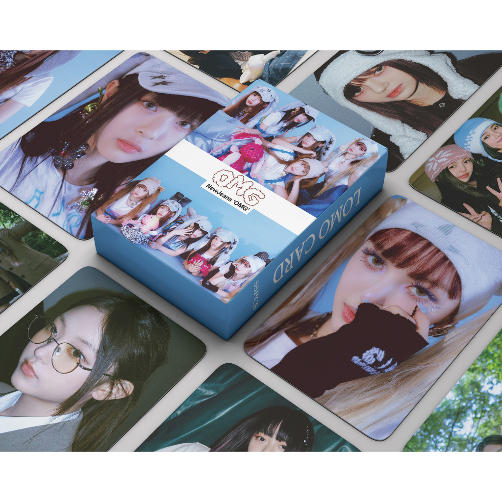 [kstuffind] NEW JEANS OMG PHOTOCARD LOMO CARD PHOTO KARTU FOTO PC BUNNIES MURAH 54 PCS 54PCS