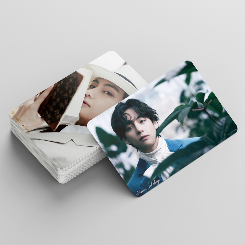 [kstuffind] BTS TAEHYUNG VEAUTIFUL DAY PHOTOCARD LOMO CARD PHOTO KARTU FOTO PC BTS ARMY BANGTAN MURAH 54PCS PCS 54