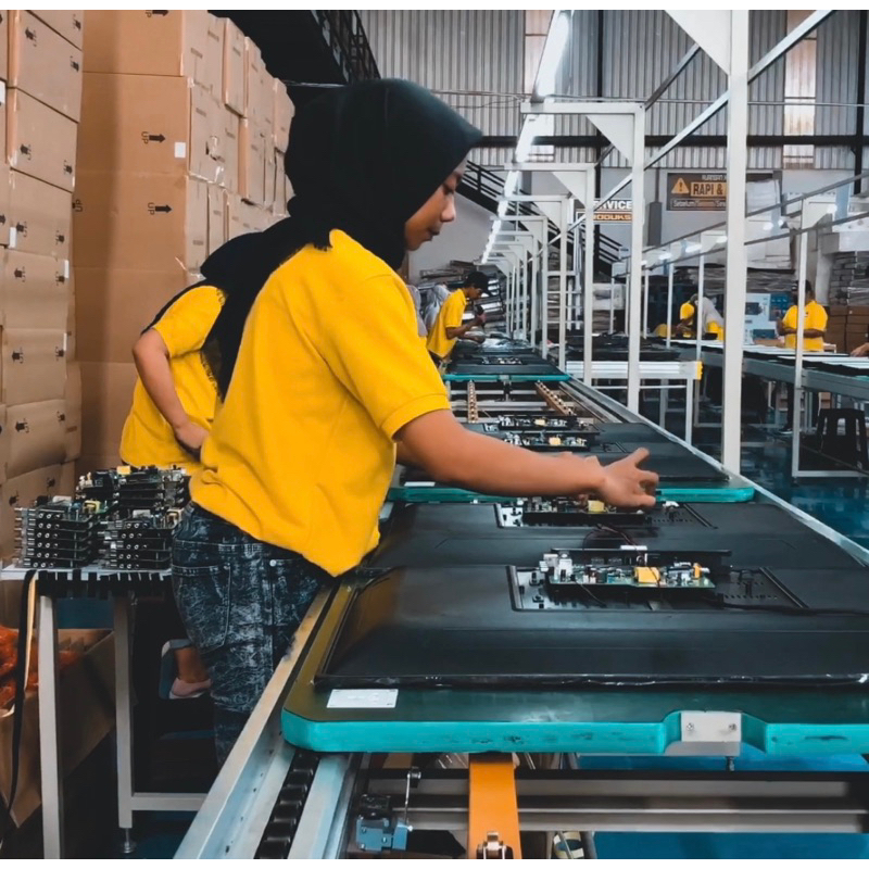 AMEX SMART LED TV Full HD 32 Inch - Televisi HDTV HDMI USB Android Youtube