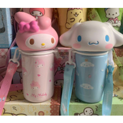 MINISO x SANRIO Cinamoroll My Melody stainless termos kepala 350ml(Kode 13343))