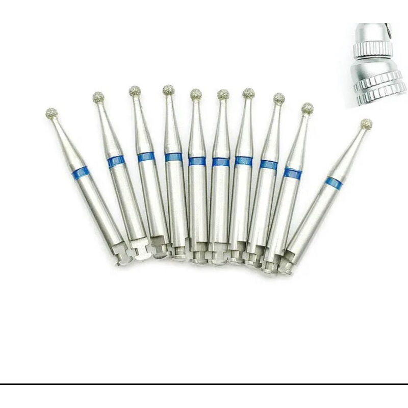 Dental diamond bur bulat /round bur high / low speed