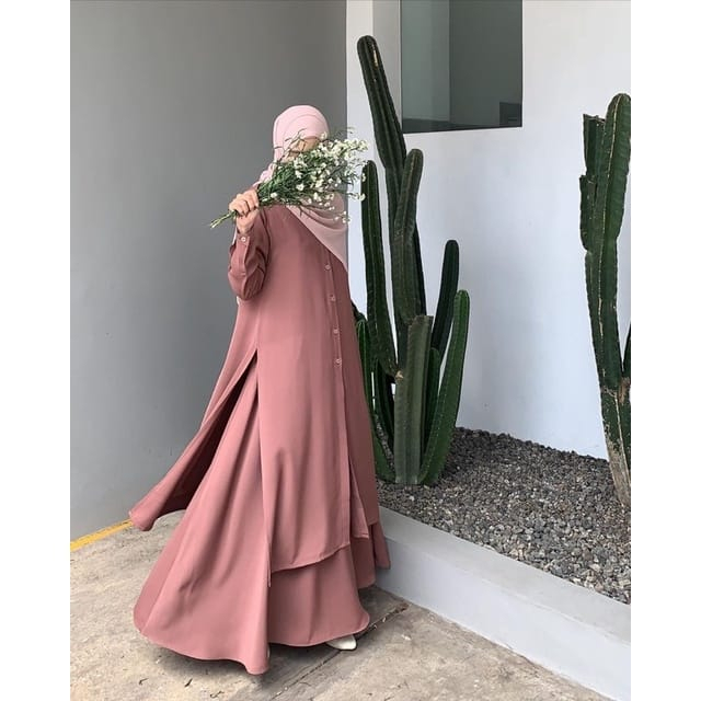 d4 - Terbaru  FASHION WANITA ONE SET NEDALIA DAILY TUNIK SET IMPORT BAHAN BERKUALITAS TERBAIK PL90 /