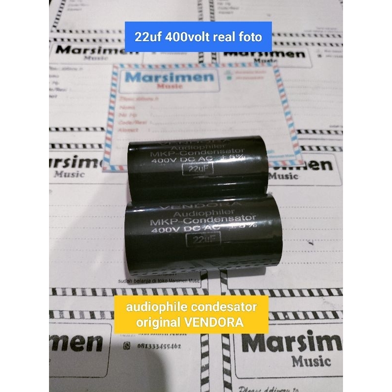 Audiophiler 22uf400v/mkp condensator