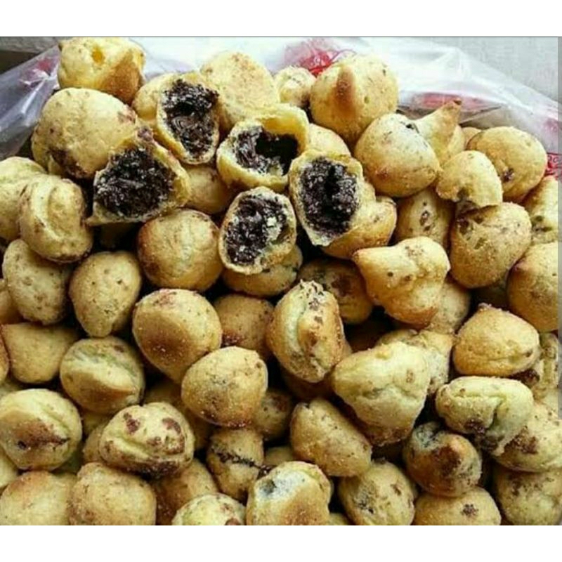 

Kue sus soes coklat